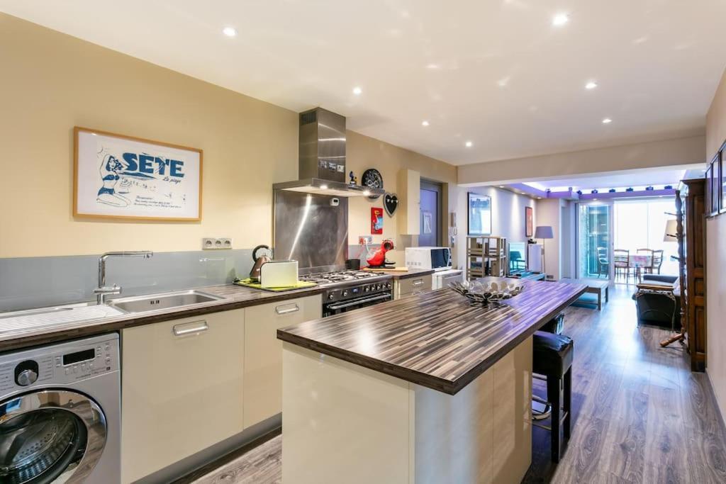 Appartement T4 Centre Ville Sete Tout Confort 3 Chambres Εξωτερικό φωτογραφία